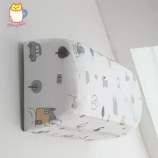 [YPU] Air Conditioner Dust Cover พัดลมติดผนัง Universal Minimalist Creative การ์ตูน compressable Fan Cover Air Conditioner Cover มนต์สนิสัยนนิสัย ตก