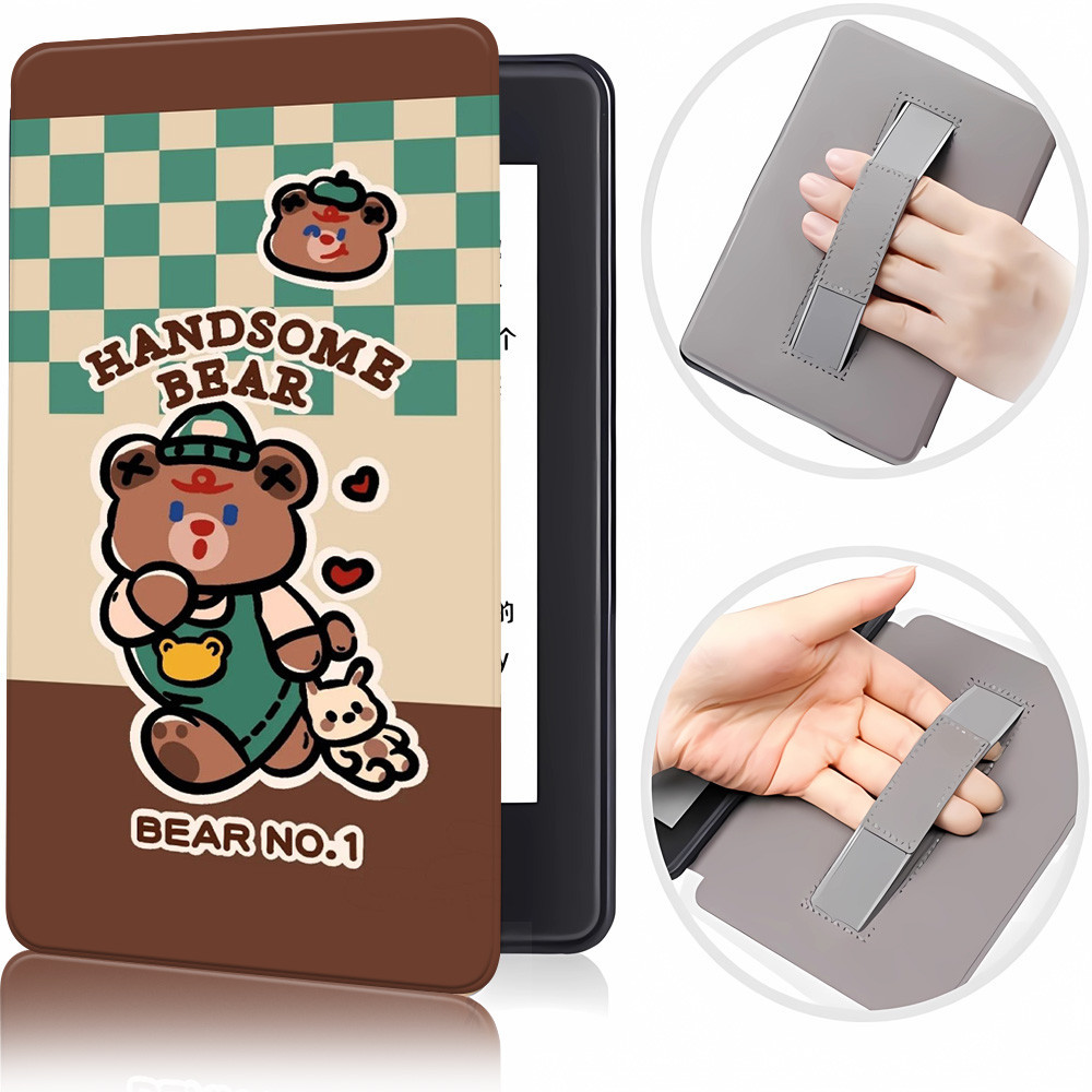 น่ารักสําหรับ Kindle Case Kindle (Colorsoft) 12th/2024 basic 2024 ป้องกัน Paperwhite 5/6/7th-6in 12t