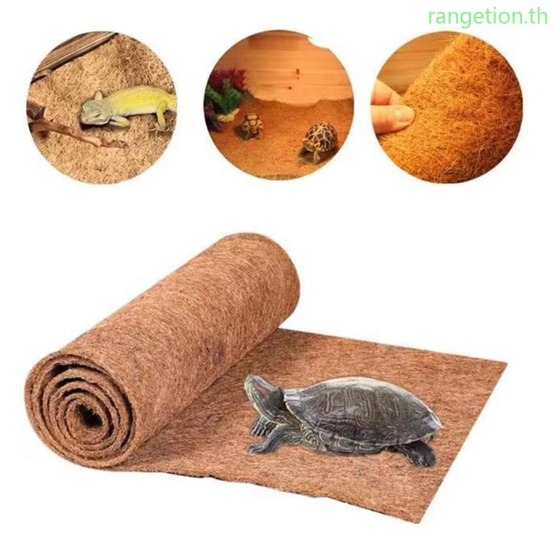 RAN ไฟเบอร์ Terrarium Mat ผ้าปูที่นอนสําหรับสัตว์เลื้อยคลานของคุณ Pet s Habitat Substrate Supplies