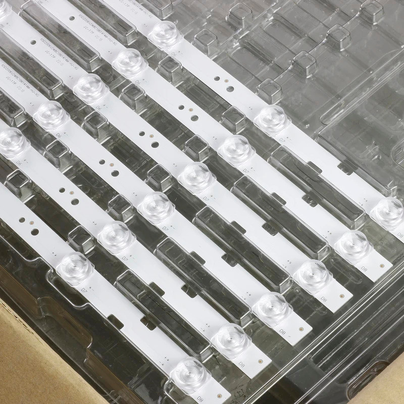 615 มม.LED Backlight strip 8Lamp 65HR330M08A1 4C-LB6508-HR01J สําหรับ toshiba LED tv D65A620U 65p65u