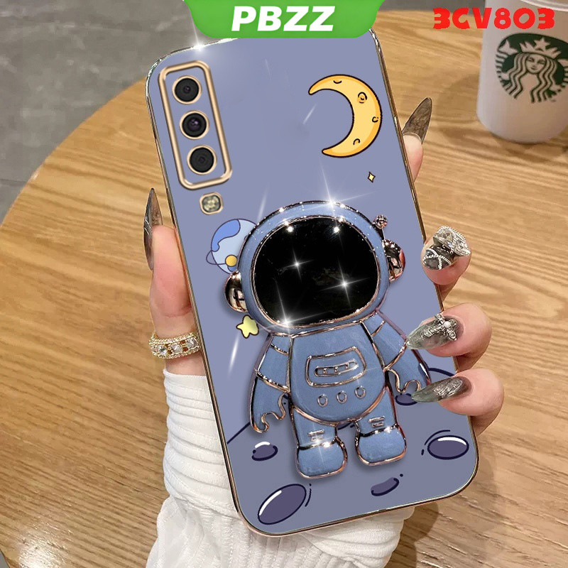 PBZZ เคส SAMSUNG A7 2018 SAMSUNG A50 SAMSUNG A70 SAMSUNG A50S A30S เคสโทรศัพท์มือถือ ซิลิโคนนิ่ม กันกระแทก พร้อมที่ตั้งวาง สําหรับ SAMSUNG A7 2018 SAMSUNG A50 SAMSUNG A70 SAMSUNG A50S A30S DDYZJ04 น่ารัก ลายการ์ตูน กันกระแทก – โปรปัง