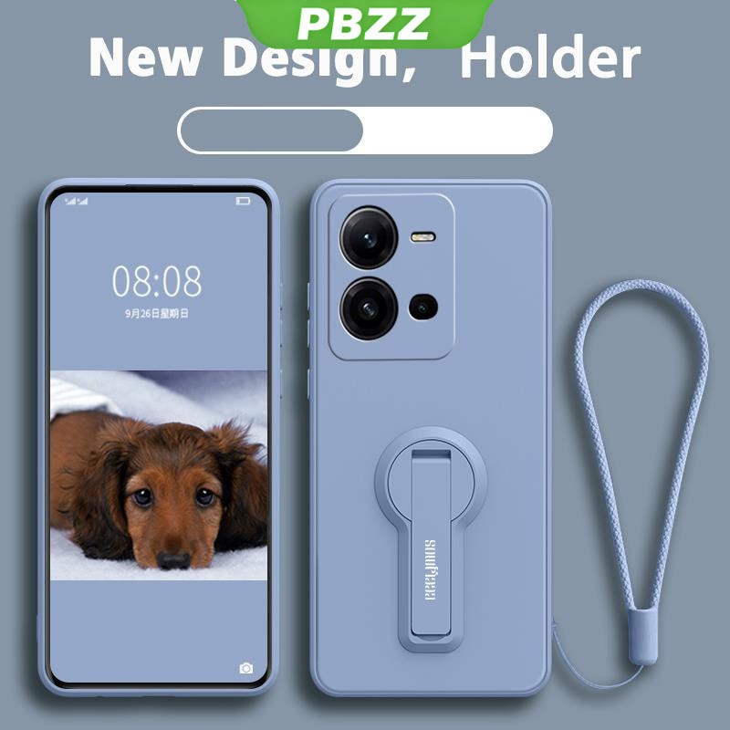 PBZZ FOR เคส ปลอก VIVO Y35 4g 2022 โทรศัพท์กรณี softcase ซิลิโคนเหลวป้องกันเรียบกันกระแทกกันชนปกการออกแบบใหม่360 ° กับผู้ถือ ytxzzj01 ราคา ถูกที่สุด ดีลบีเคเค แกลเลอรีภาพที่ 6