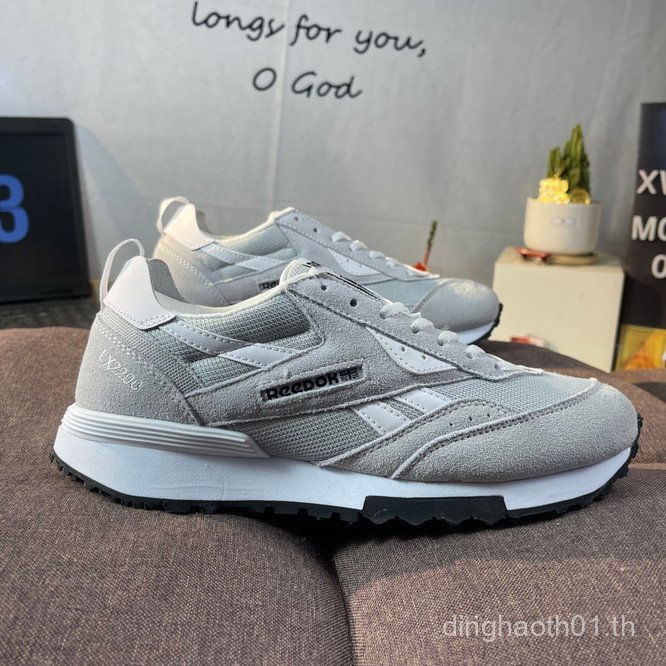 Reebok LX 2200 ผู้ชายผู้หญิง Innocent White You รองเท้าผ้าใบ