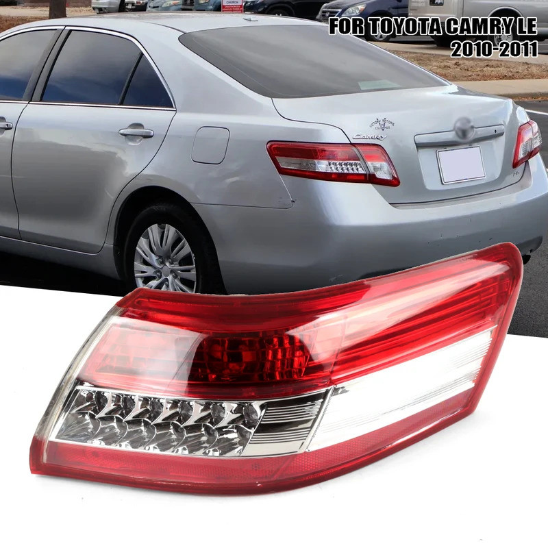 ด้านซ้าย/ขวาสีแดงไฟท้ายสําหรับTOYOTA Camry ACV40 2010 2011 ไฟท้ายด้านหลังเบรคโคมไฟลวด Harne