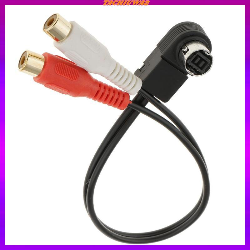 [Tachiuwa2] Aux Input Adapter Cable Lead Harness สําหรับ IPOD MP3 KCA-121B ALPINE AI-NET