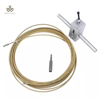 HELINYUE อุตสาหกรรมและ DIY เกรดไฟฟ้าลวดไฟฟ้าอัตโนมัติเครื่องดึงสาย Power Pipe Threader Qui และ Easy TH