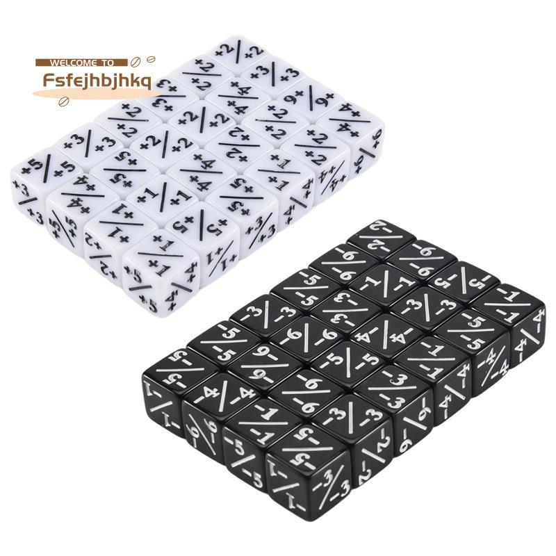 [fsfejhbjqq]48 ชิ้น 16 มม. เครื่องนับลูกเต๋า Token Dice Loyalty Dice D6 Dice Square สําหรับ,,,การ์ดเ
