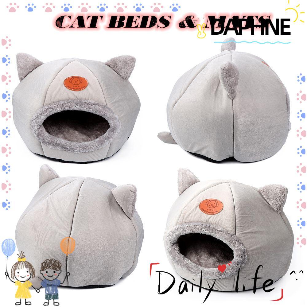 DAPHNE Cat Beds Small Dog Pad Winter Warm Sleeping Bag Kennel
