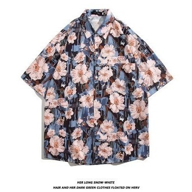 เสื้อฮาวาย Size S-4XL สินค้ามาใหม่ ผ้านิ่มขึ้น ใส่ได้ทั้งชาย-หญิง Hawaii เหมาะกับเทศกาลสงกรานต์