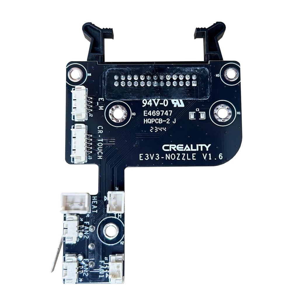 Original Ender 3 V3 KE Hotend แผ่นอะแดปเตอร์ E3V3-Nozzle V1.6 PCBA Breakout โมดูลบอร์ดเปลี่ยนใช้งานร