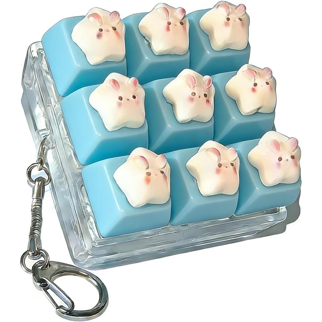 คีย์บอร์ดเสียง Fidget Toy,Fidget Keyboard for Stress Relief, Sound Keyboard Fidget Clicker for Offic