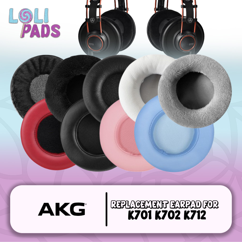 ฟองน้ําแผ่นรองหูฟัง AKG K701 K702 K712 Pad Earcup Pad