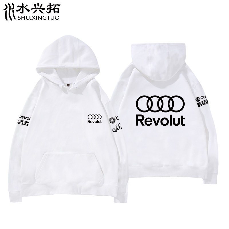2026F1 Audi REVOLUT ทีมใหม่ทีมชุดชุดพัดลม Hoodie, เสื้อผ้าพัดลม