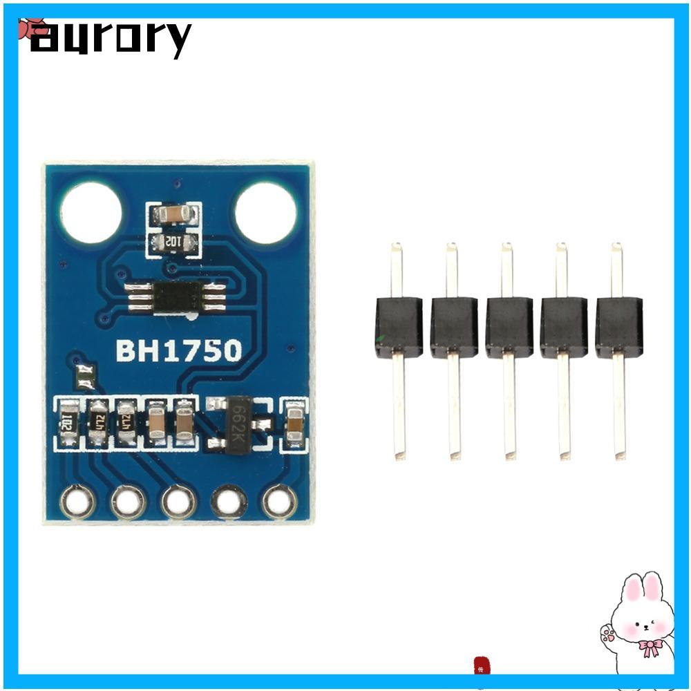 AURORY BH1750 โมดูล,อินเทอร์เฟซ GY302 I2C GY302 โมดูลความเข้มแสงดิจิตอล, ความแม่นยําสูง BH1750 3-5V 