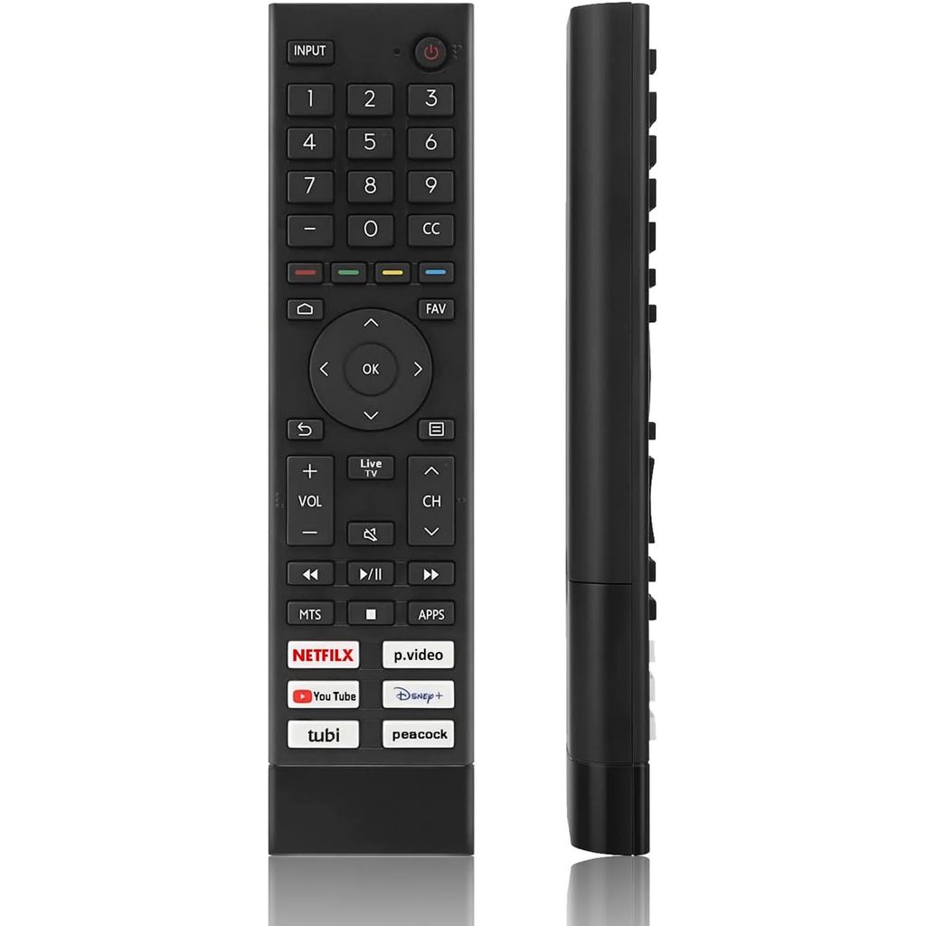 เปลี่ยนรีโมทคอนโทรลทีวี ERF3J80H สําหรับ Hisense 4K UHD สมาร์ททีวี 75A6G 70A6G 65A6G 60A6G 55A6G 50A