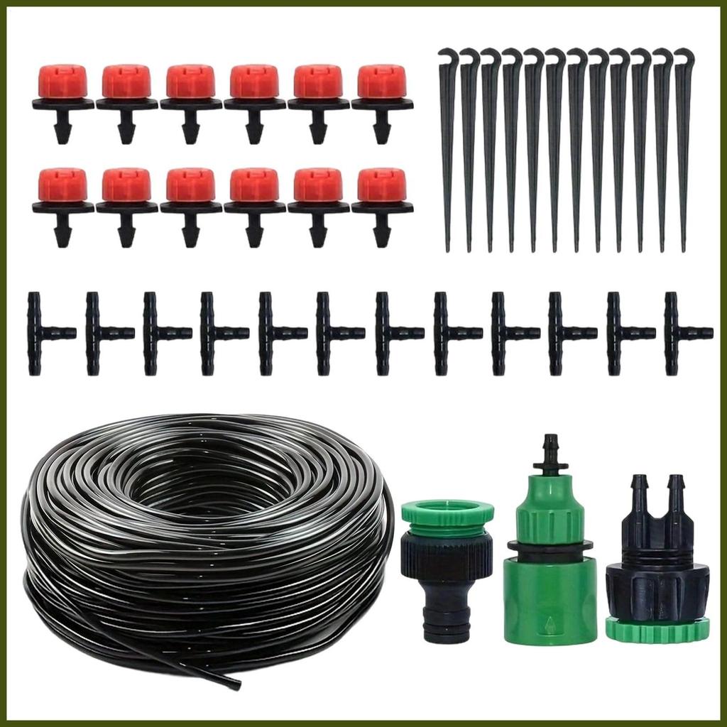 ระบบชลประทานสําหรับสวน 33ft ท่อ Quick Connect รดน้ําระบบชลประทานสําหรับ Garden สําหรับ Home Blacony 