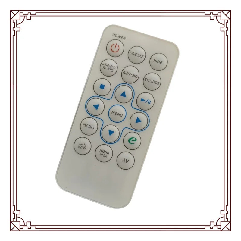 รีโมทคอนโทรลใหม่สําหรับโปรเจคเตอร์ Acer K132 K330 L225 LK-W14 IR2812AC4/ VZ.JCN00.001 K135 K137