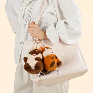 Disney Hoppers Official Mabel Plush ของเล่นน่ารักพวงกุญแจตุ๊กตาสัตว์ตุ๊กตานุ่มสบาย