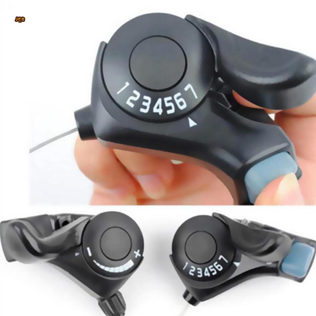 Speed Thumb Gear Shifter Levers 3x7 21 ความเร็วจักรยานเสือภูเขา Shifter สําหรับอุปกรณ์ปั่นจักรยานกลา