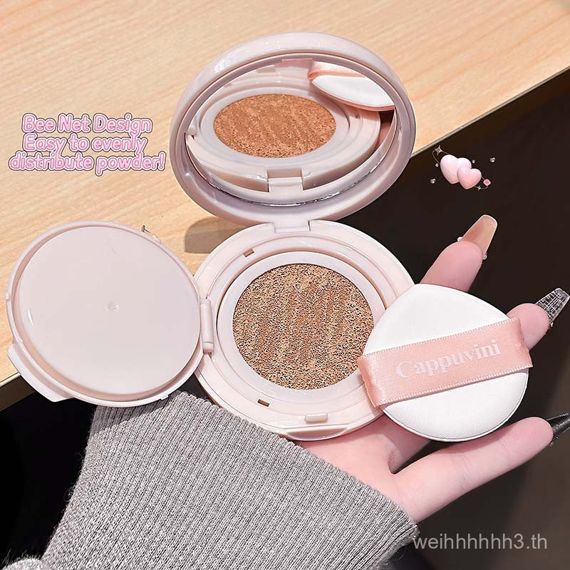 ขายร้อน CAPPUVINI Cloudy Flawless Cushion Cream คอนซีลเลอร์ธรรมชาติ Focus Soft Clear Moisturizing Sw