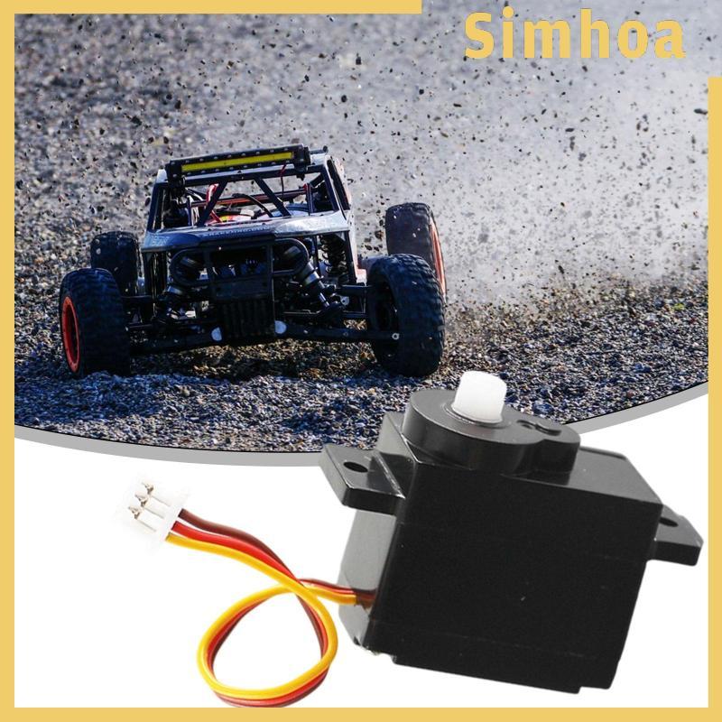[SIMHOA] อะไหล่ดัดแปลงเซอร์โวเกียร์รถยนต์ RC สําหรับ Wltoys 244016 3365ตีนตะขาบ
