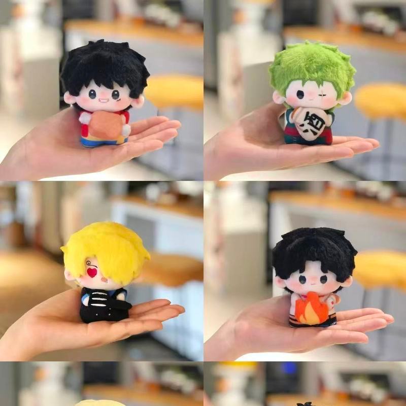 【พร้อมส่ง】one piece การ์ด แท้ การ์ด มังงะ โมเดล ตุ๊กตา plush dollErchuang Fan Peripheral Doll Anime Luffy Ace Zoro Sanji ปลาดาว Nu Hug Body Cotton Doll