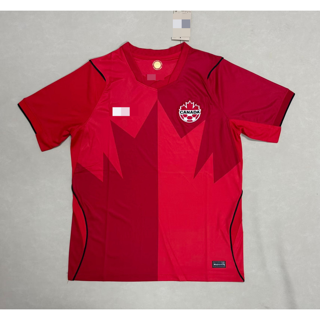 เสื้อบอลสไตล์ทีมเหย้าเวิลด์คัพของแคนาดา สำหรับแฟน ๆ ขนาดตั้งแต่ S ถึง 4XL