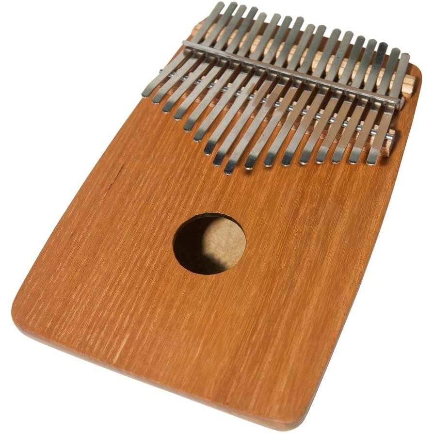 เปียโนนิ้วหัวแม่มือ Kalimba 17 คีย์-Fir สีแดง