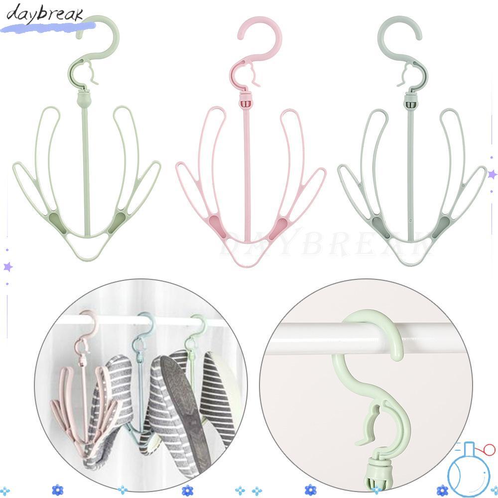 DAYBREAK ชั้นวางรองเท้าเสื้อผ้าพลาสติก 2 ตะขอ