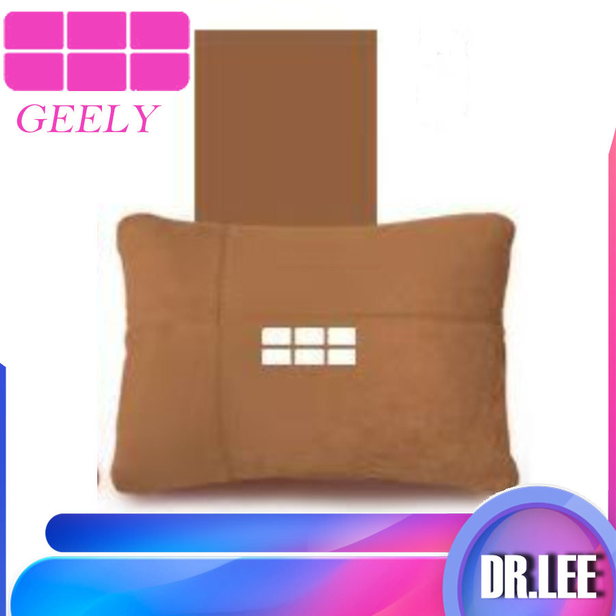 [READY]GEELY EX2 EX5 Suede Neck pillow Lumbar support pillow Body kit geely ex5 ex2 Car decoration a