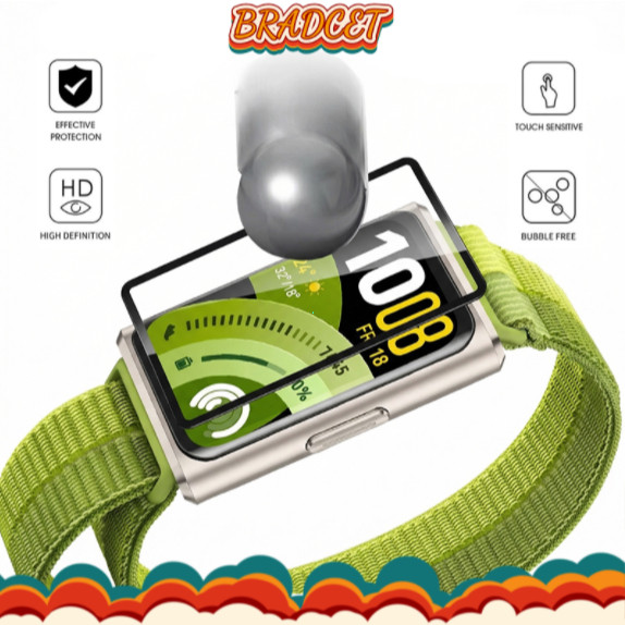 9D กระจกนิรภัย/ฟิล์มนุ่มสำหรับ Huawei Band 11 / 11 Pro ป้องกันหน้าจอสำหรับ Smartwatch Huawei Band 10