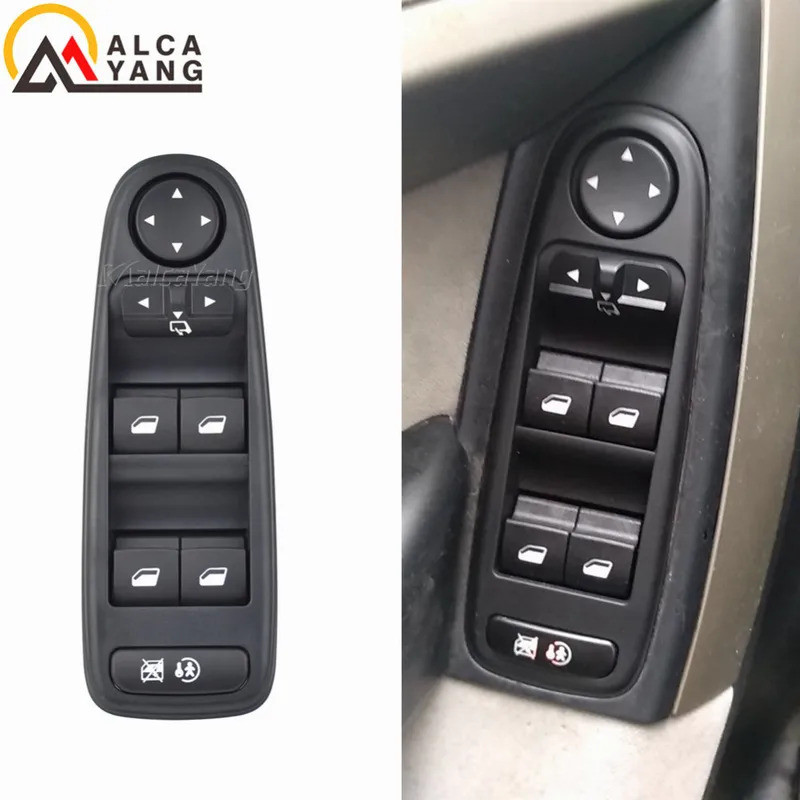HL Power Window สวิตช์หลัก 6554YH 6554.YH สําหรับ Citroen C4 4 Picasso 2008-2013 สําหรับ Peugeot Reg