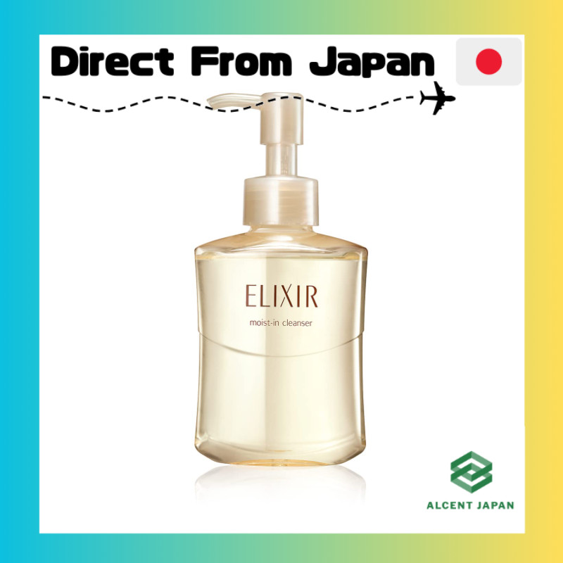 ELIXIR Moist In Cleanse 140 mL Foaming Facial Cleanser Aging Care Foam Superior