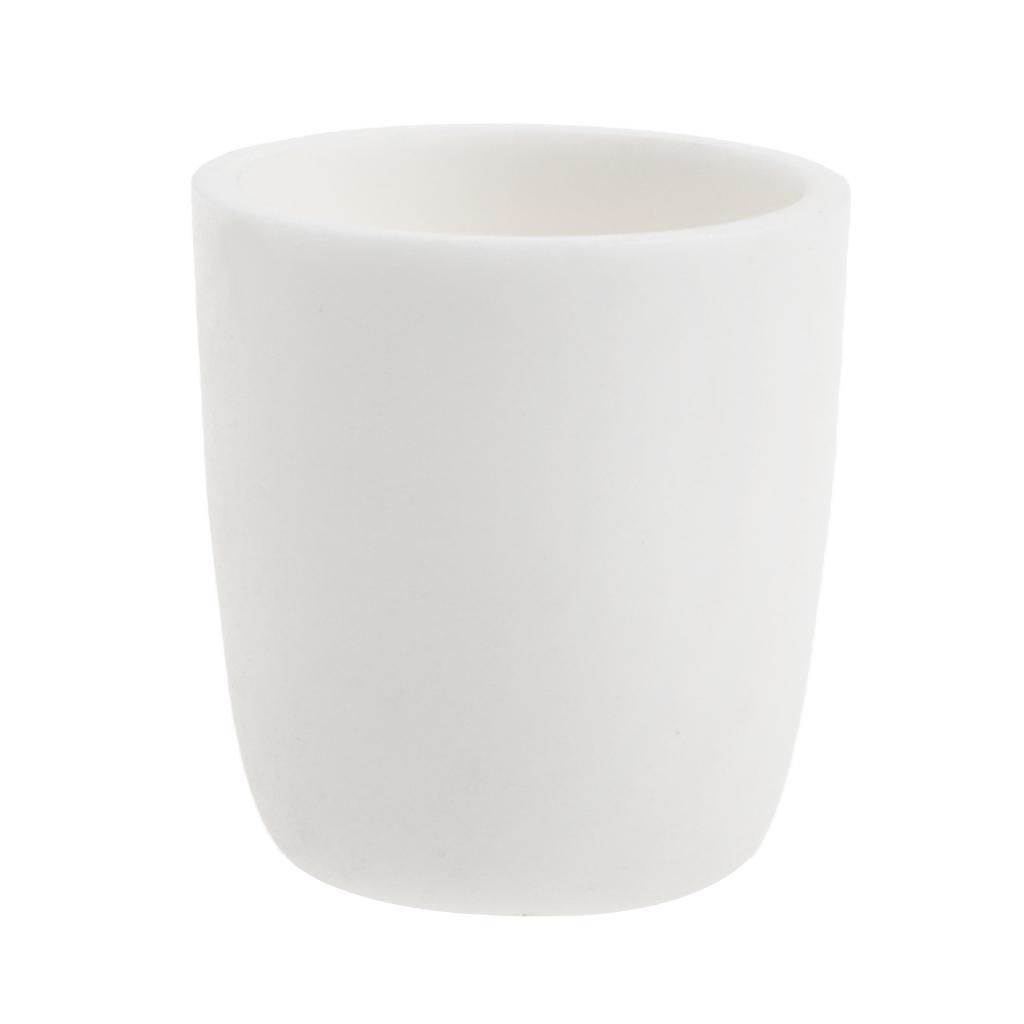 [Qklmdt] Crucible For Metal Casting Melting ความจุ 10 ML สําหรับการทดลองห้องปฏิบัติการ Al2O3>99%