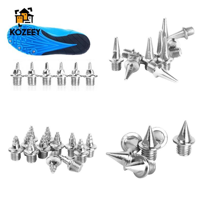 [KOZEEY] สําหรับ 12 รองเท้าวิ่งทดแทนกรีฑา Conical/Pyramid Spikes 7 มม. 8 มม. 13 มม.