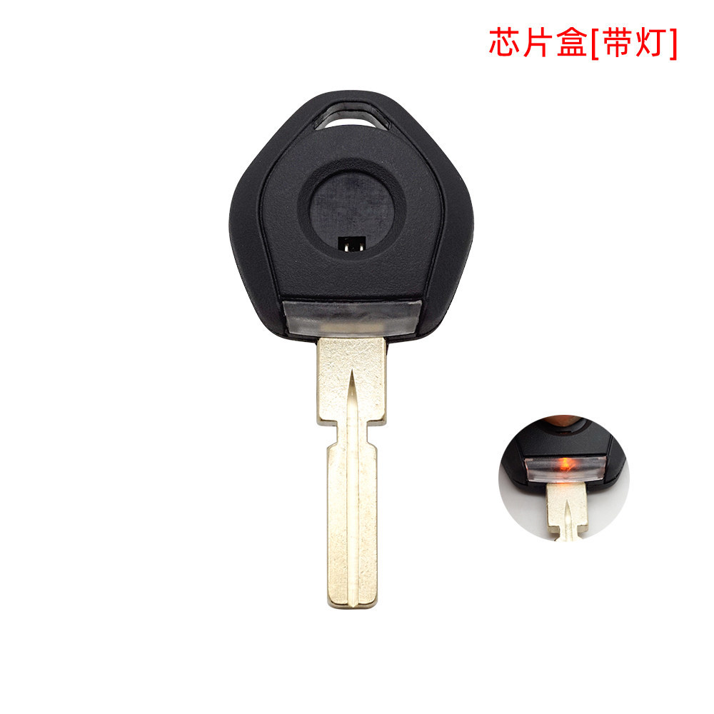 กล่องชิปเหมาะสําหรับ BMW 357 E36 E34 E32 HU58 ว่างเปล่าพร้อมเปลือกเปลี่ยนกุญแจไฟด้านข้าง