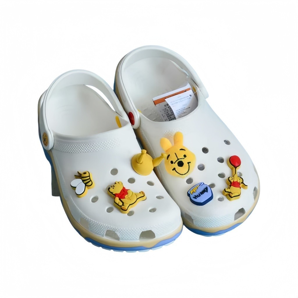 🍬🍬【】Crocs WTP Eeyore รองเท้า รองเท้าแตะ กันลื่นและทนต่อการสึกหรอ สะดวกสบายUnisex