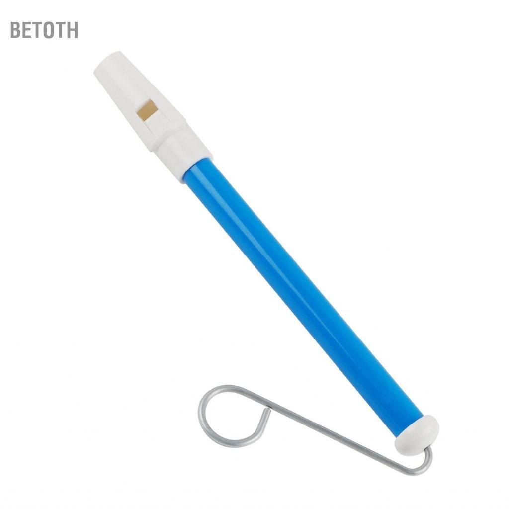 Betoth Betoth SIUKE SW1-BU นกหวีดสไลด์พร้อมเหล็กเลื่อน Rod เครื่องดนตรีสำหรับ Kazoo ขลุ่ยผู้ปกครอง-เ