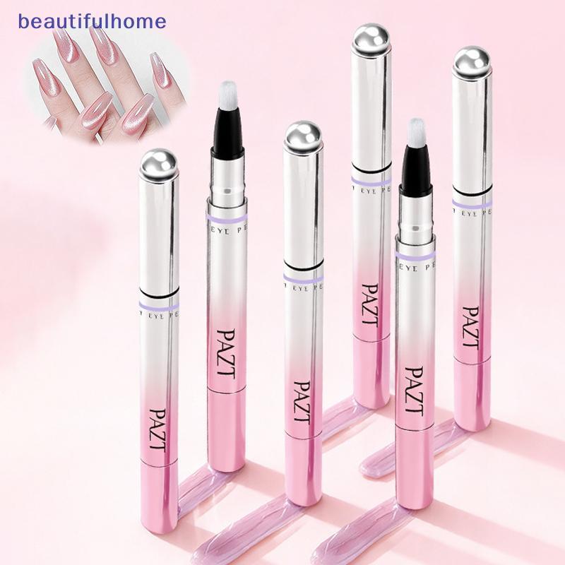 [ใหม่] 6 In 1 Cat Eye ปากกาแม่เหล็กเจลสําหรับเล็บ All-in-One ดูแลเล็บเจลสําหรับเจลโปแลนด์ขี้เกียจก่อสร้างเล็บ