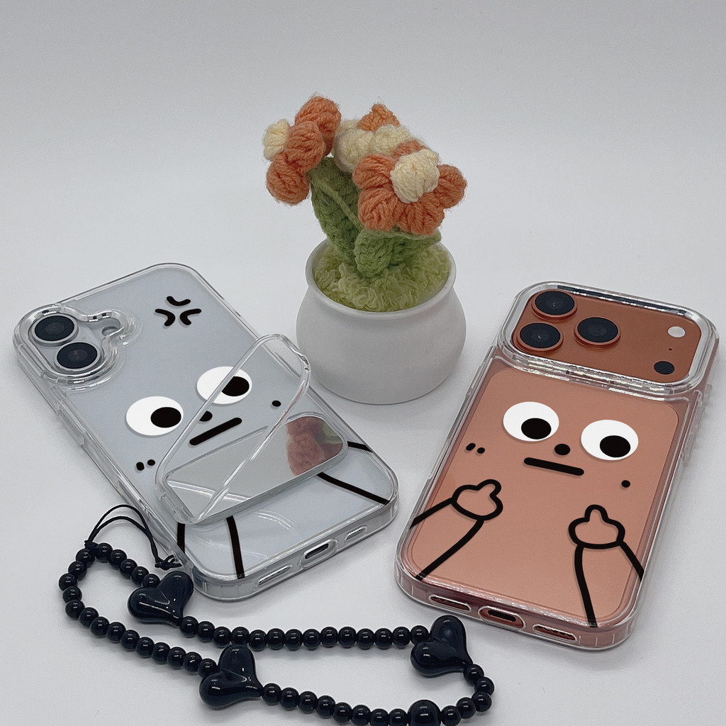 เคส Apple รองรับ iPhone เคสไอโฟน 17 16 15 14 13 12 11 PRO MAX PROMAX PLUS AIR ไม่เหลือง โปร่งใส-BXLYK70