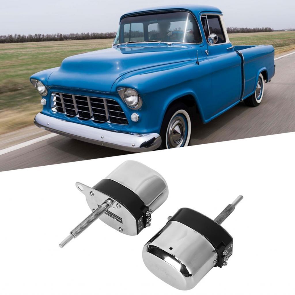 Journalfamily-TH ชุดมอเตอร์ปัดน้ำฝนกระจกหน้ารถ 1 คู่มอเตอร์เหล็กสำหรับ S6558 ช่วยให้มองเห็นได้ชัดเจน