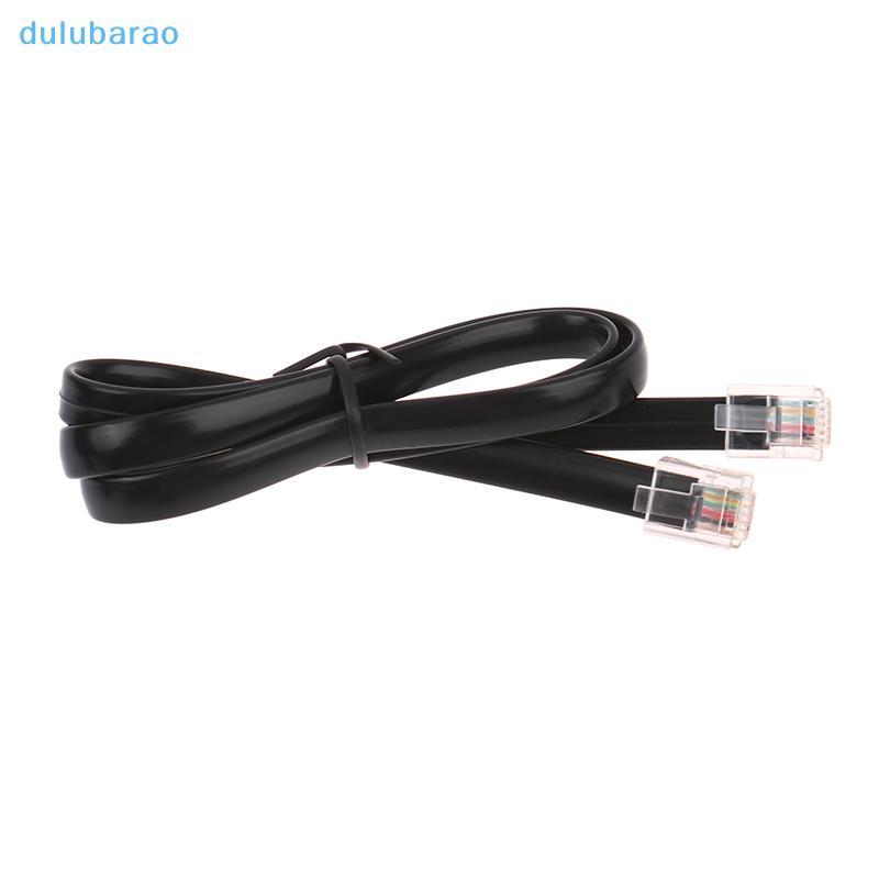 [DUL] 6P6C ST-4 สายกล้อง Autoguide สําหรับ Ioptron Auto Guide iEQ30 Ieq45 0.5/1/2/3/5Meter AO