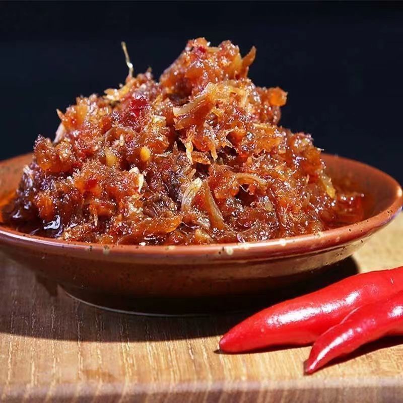 Fushoulin Yantai ซอสหอยเชลล์แห้งแท้ ขายดีที่สุดจากร้าน XO Seafood พร้อมทานกับข้าวและบะหมี่ไม่เผ็ด ซอ