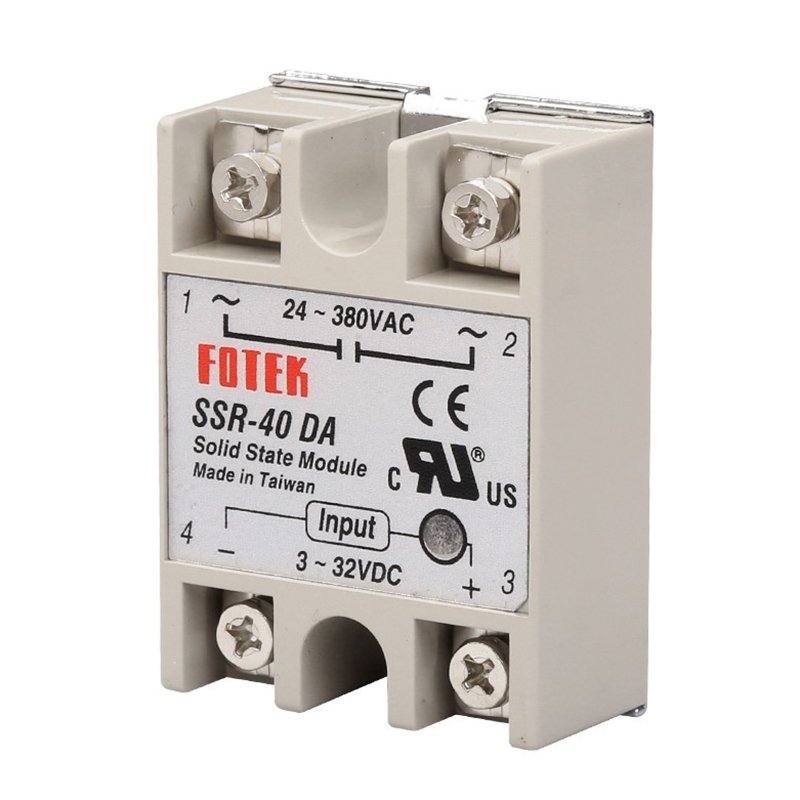 SSR 40DA 24V-380V AC SSR-40DA DC-AC Solid State Relay Module