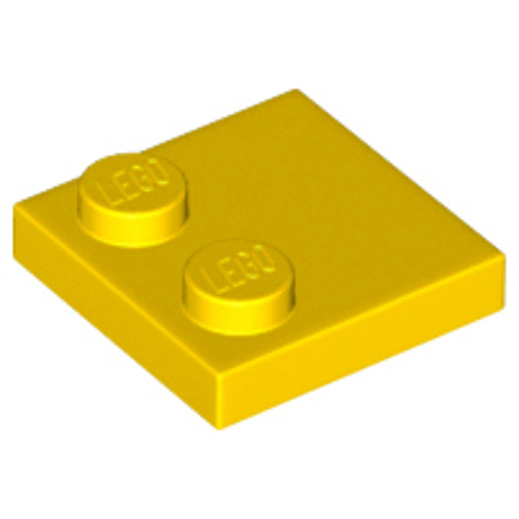 Brick2cube Part - Tile, Modified 2 x 2 with Studs on Edge - 33909