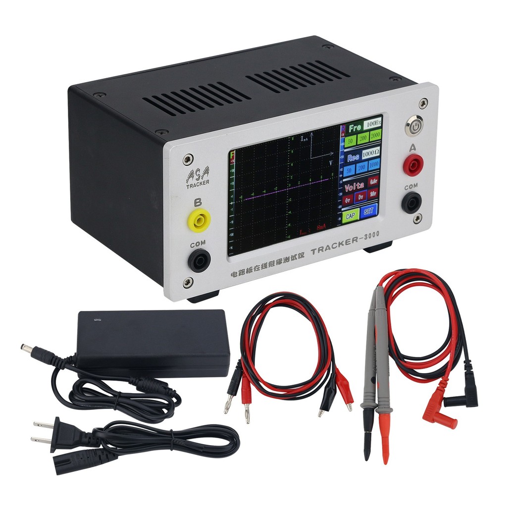 ของแท้ใหม่เอี่ยม TRACKER-3000 Circuit Board Tester VI Curve Tester เครื่องมือทดสอบพร้อมเปลือกอลูมิเน
