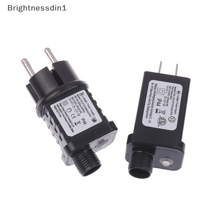 [Brightnessdin] EU/US Plug 5VDC 6W 8 ฟังก์ชั่น SELV LED Lamp Driver Adapter IP44 กันน้ําเลเซอร์แสงยุ