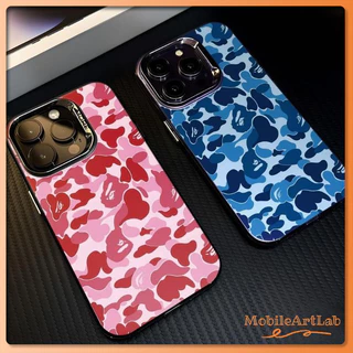 แฟชั่นCamouflageสําหรับiPhone 11Pro 16 15 14 13 Pro Max 12Mini XS XR 7 8 Plusปลอกกันกระแทกฝาครอบกันฝุ่น