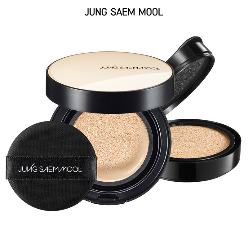 JUNG SAEM MOOL Air Cushion Liquid Foundation คอนซีลเลอร์แต่งหน้า Bb ครีมธรรมชาติ Moisturizing Oil Control Air Cushion BB ครีม