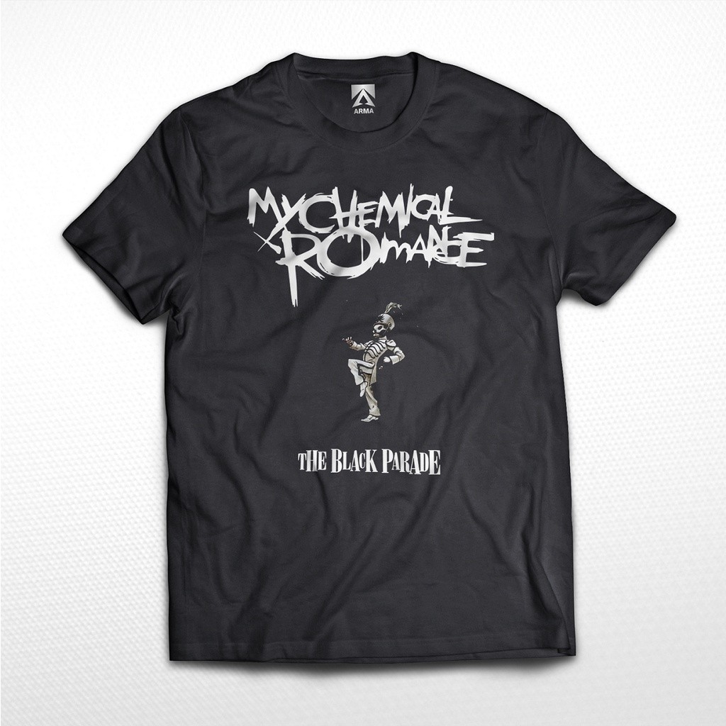 My Chemical Romance The Black Parade BAND T-Shirt / Rock Music T-Shirt Emo Distro Shirt Unisex Poppu